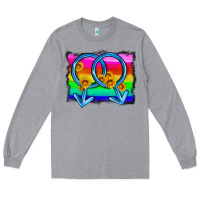 Heather Grey lgbtq gender gay symbol Long Sleeve Tee - HRA Design Shop