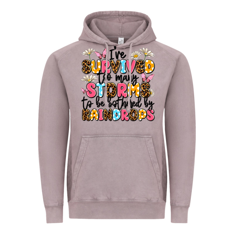 I've Survived Too Many Storms Vintage Hoodie by JahusDesignShop | Teevron