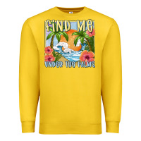Lemon find me under the palms Premium Sweatshirt - MaliasSmallBusiness