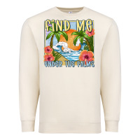 Sandshell find me under the palms Premium Sweatshirt - MaliasSmallBusiness