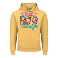 Vintage Mustard that bow though Vintage Hoodie - texasbilliewilder