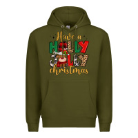 Have A Holly Jolly Christmas Premium Hoodie | Teevron