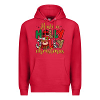 Cardinal have a holly jolly christmas Premium Hoodie - MaliasSmallBusiness