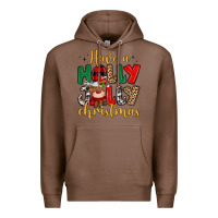 Chestnut have a holly jolly christmas Premium Hoodie - MaliasSmallBusiness