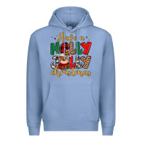 Colony Blue have a holly jolly christmas Premium Hoodie - MaliasSmallBusiness