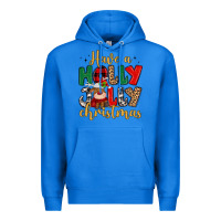 True Royal have a holly jolly christmas Premium Hoodie - MaliasSmallBusiness