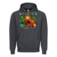 Smoke wild and free camp Zipper Hoodie - AdoDesignShop