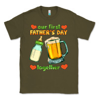 Army Green our first father's day together Classic Tee - HRA Design Shop