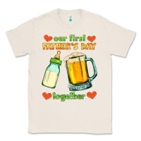 Natural our first father's day together Classic Tee - HRA Design Shop