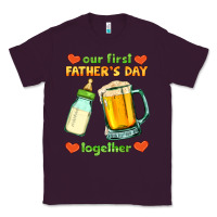 Plum our first father's day together Classic Tee - HRA Design Shop