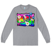 Heather Grey lgbtq gender bisexuality symbol Long Sleeve Tee - HRA Design Shop