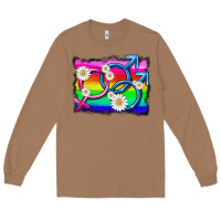 Toasted Coconut lgbtq gender bisexuality symbol Long Sleeve Tee - HRA Design Shop