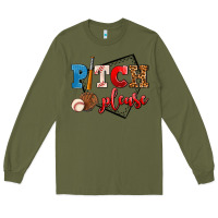 Army Green pitch please Long Sleeve Tee - AdoDesignShop