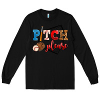 Black pitch please Long Sleeve Tee - AdoDesignShop