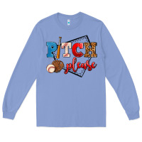 Colony Blue pitch please Long Sleeve Tee - AdoDesignShop