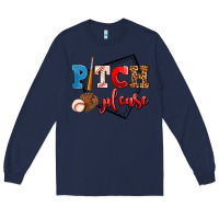 Navy pitch please Long Sleeve Tee - AdoDesignShop