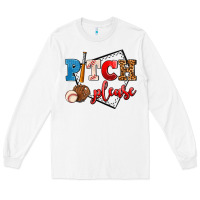 White pitch please Long Sleeve Tee - AdoDesignShop