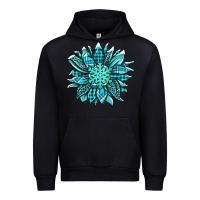 Black winter sunflower Urban Hoodie - Jasminsmagicworld