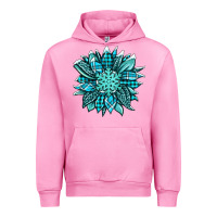 Fuchsia Pink winter sunflower Urban Hoodie - Jasminsmagicworld