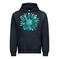 Navy winter sunflower Urban Hoodie - Jasminsmagicworld
