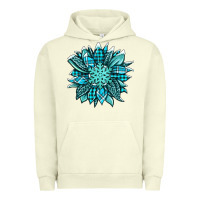 Pigment Pistachio winter sunflower Urban Hoodie - Jasminsmagicworld