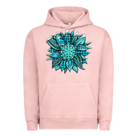 Pigment Salmon winter sunflower Urban Hoodie - Jasminsmagicworld