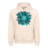 Sandshell winter sunflower Urban Hoodie - Jasminsmagicworld