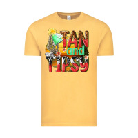Vintage Mustard tan and tipsy Vintage Tee - texasbilliewilder