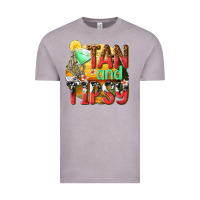 Vintage Zinc tan and tipsy Vintage Tee - texasbilliewilder