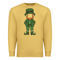 Antique Gold leprechaun boy faceless Premium Sweatshirt - MaliasSmallBusiness