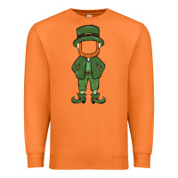 Carrot leprechaun boy faceless Premium Sweatshirt - MaliasSmallBusiness