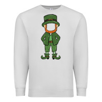 Dove Grey leprechaun boy faceless Premium Sweatshirt - MaliasSmallBusiness