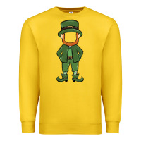 Lemon leprechaun boy faceless Premium Sweatshirt - MaliasSmallBusiness