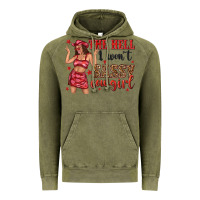 Vintage Olive the hell i wont sassy cowgirl Vintage Hoodie - texasbilliewilder