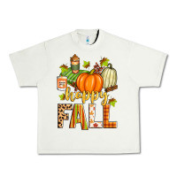 Pistachio happy fall Urban Heavy Tee - Zillion Design Studio