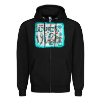 Black winter vibes Zipper Hoodie - JahusDesignShop