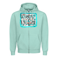 Seafoam winter vibes Zipper Hoodie - JahusDesignShop