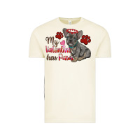 Vintage Arctic my valentine has paws french bulldog Vintage Tee - RanaPortraitStore