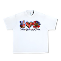 Peace Love America Urban Heavy Tee | Teevron