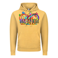 Vintage Mustard autism acceptance Vintage Hoodie - Zillion Design Studio