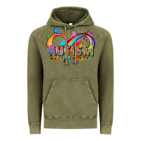 Vintage Olive autism acceptance Vintage Hoodie - Zillion Design Studio