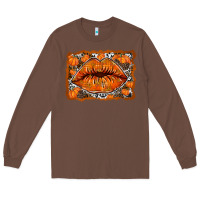Chestnut fall lips Long Sleeve Tee - RacoonDesign