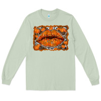 Matcha fall lips Long Sleeve Tee - RacoonDesign