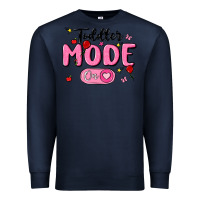 Navy toddler mode on Premium Sweatshirt - MaliasSmallBusiness
