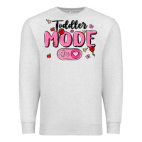 Oatmeal Heather toddler mode on Premium Sweatshirt - MaliasSmallBusiness