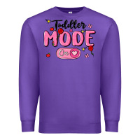 Purple toddler mode on Premium Sweatshirt - MaliasSmallBusiness