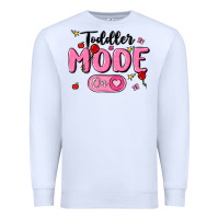 White toddler mode on Premium Sweatshirt - MaliasSmallBusiness