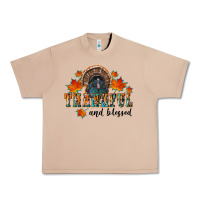 Thankful And Blessed Urban Heavy Tee | Teevron