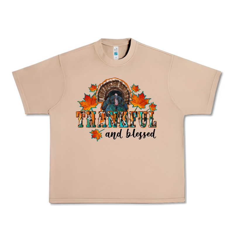 Thankful And Blessed Urban Heavy Tee by RanaPortraitStore | Teevron
