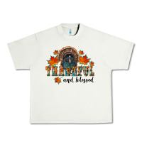 Pistachio thankful and blessed Urban Heavy Tee - RanaPortraitStore